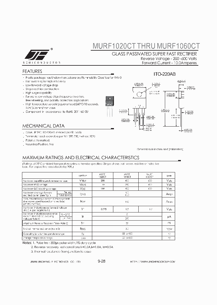 MUR1040CT_8913203.PDF Datasheet