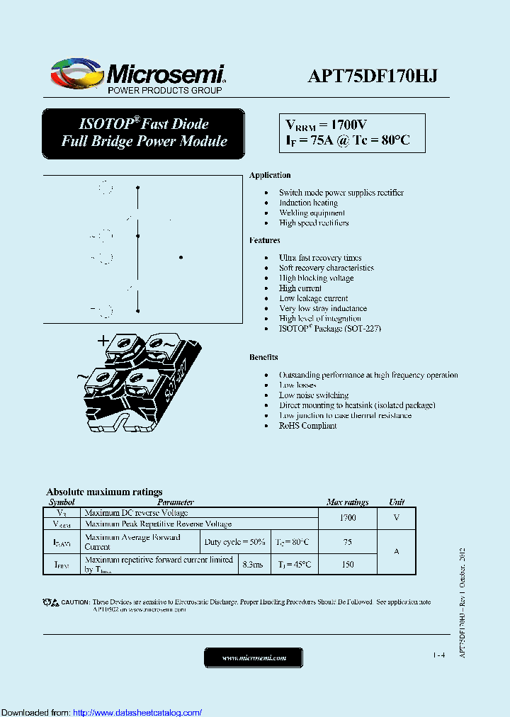 APT75DF170HJ_8913305.PDF Datasheet