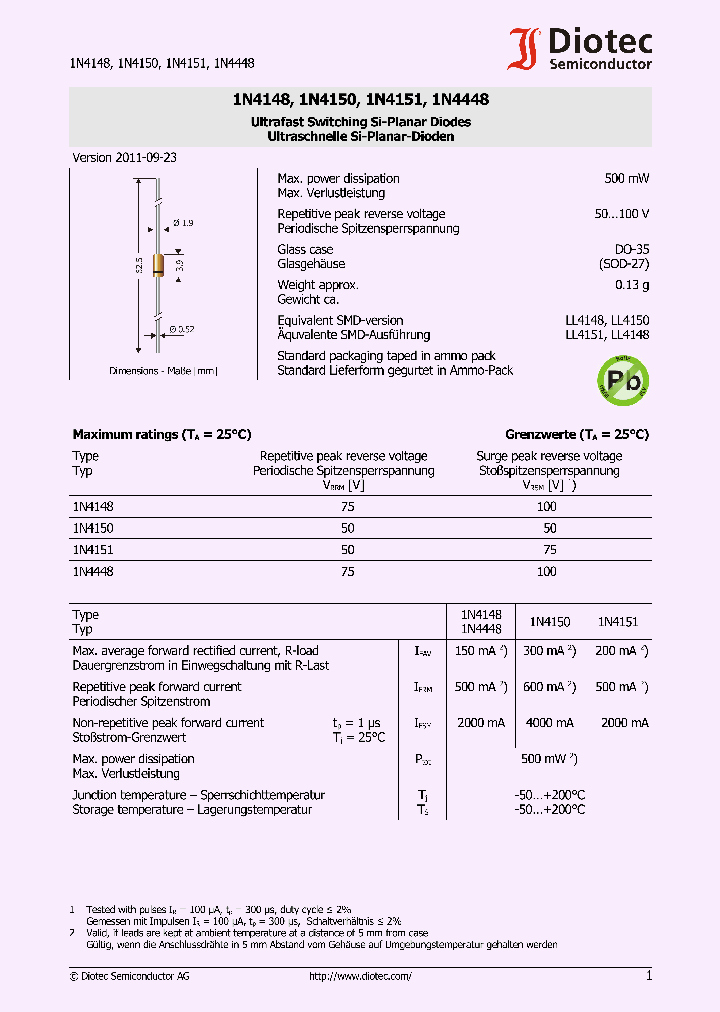 1N4151_8913410.PDF Datasheet
