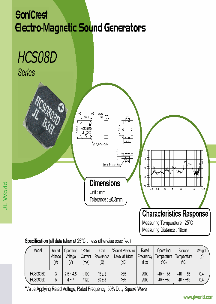 HCS0803D_8913625.PDF Datasheet