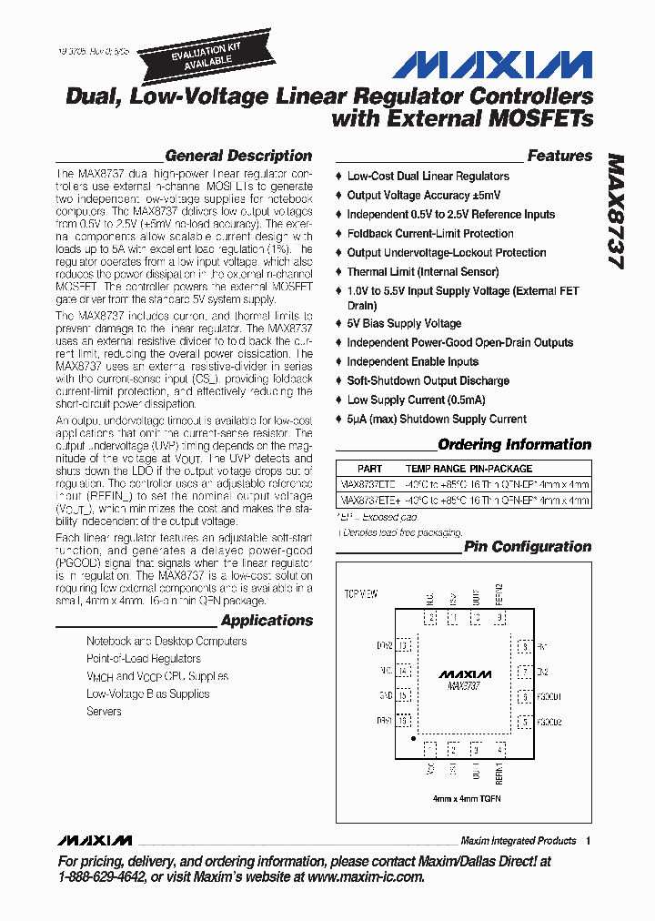 MAX8737ETE_8913780.PDF Datasheet