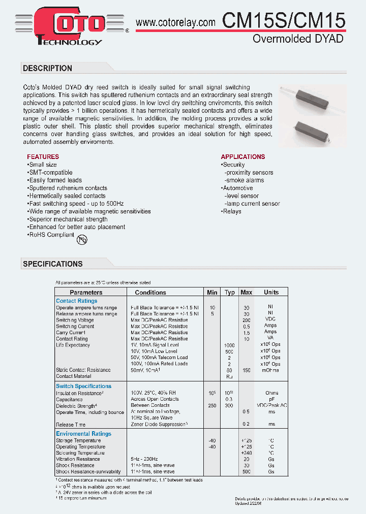 CM15S1520_8914811.PDF Datasheet