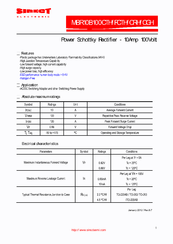 MBR10B100CTH_8915784.PDF Datasheet