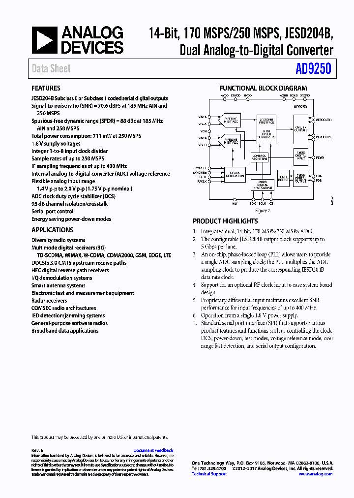 AD9250-170EBZ_8916629.PDF Datasheet