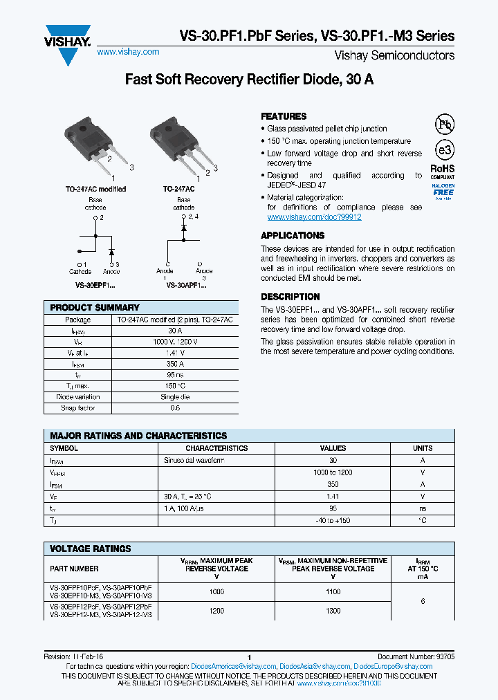 VS-30APF10PBF_8916925.PDF Datasheet