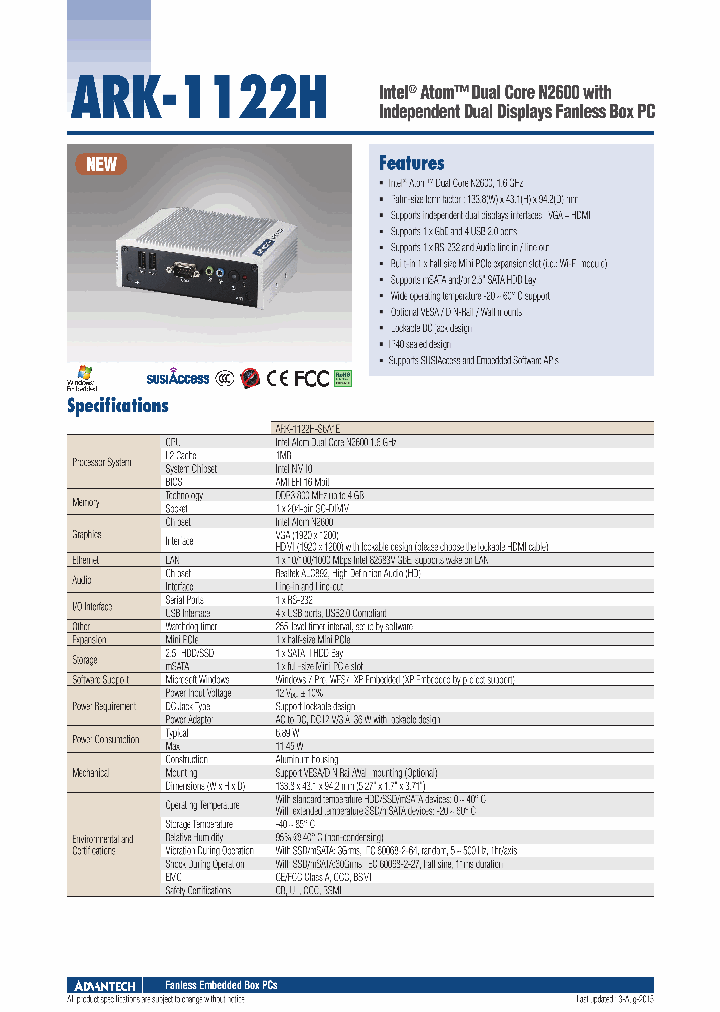 ARK-1122H_8918075.PDF Datasheet