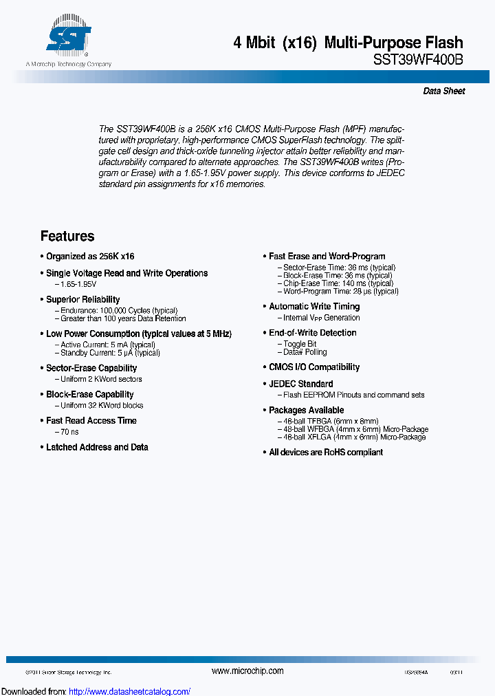 SST39WF400B_8918603.PDF Datasheet