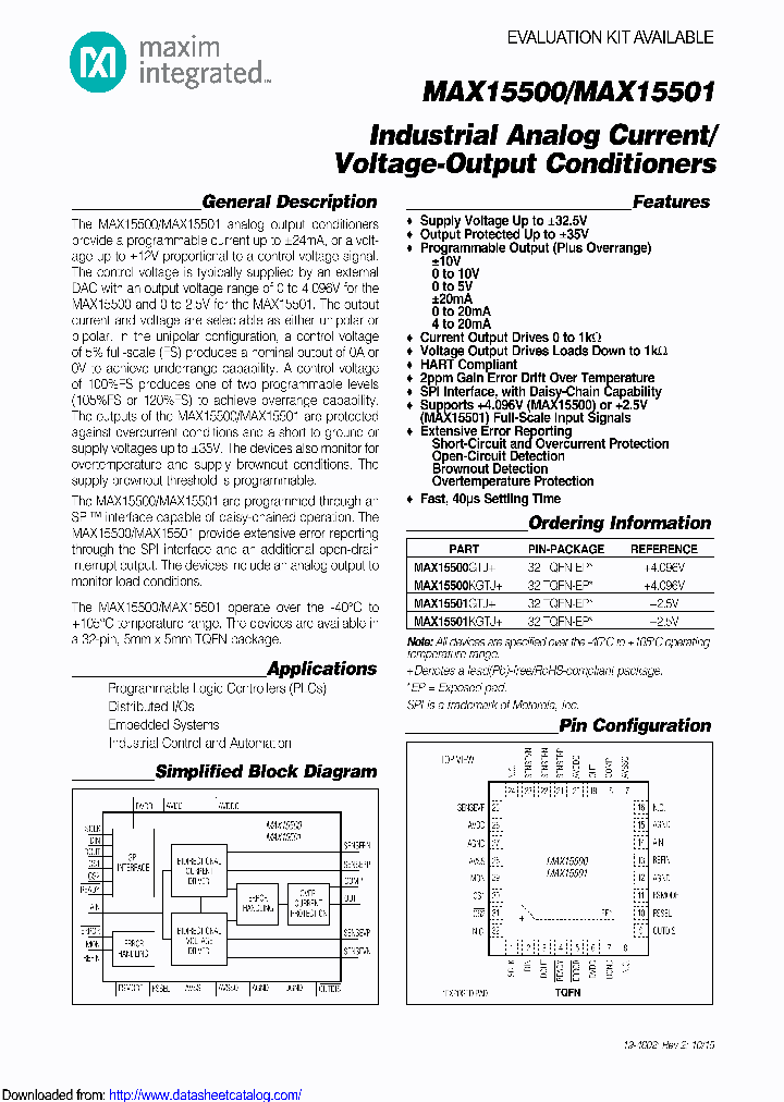 MAX15500GTJT_8920513.PDF Datasheet