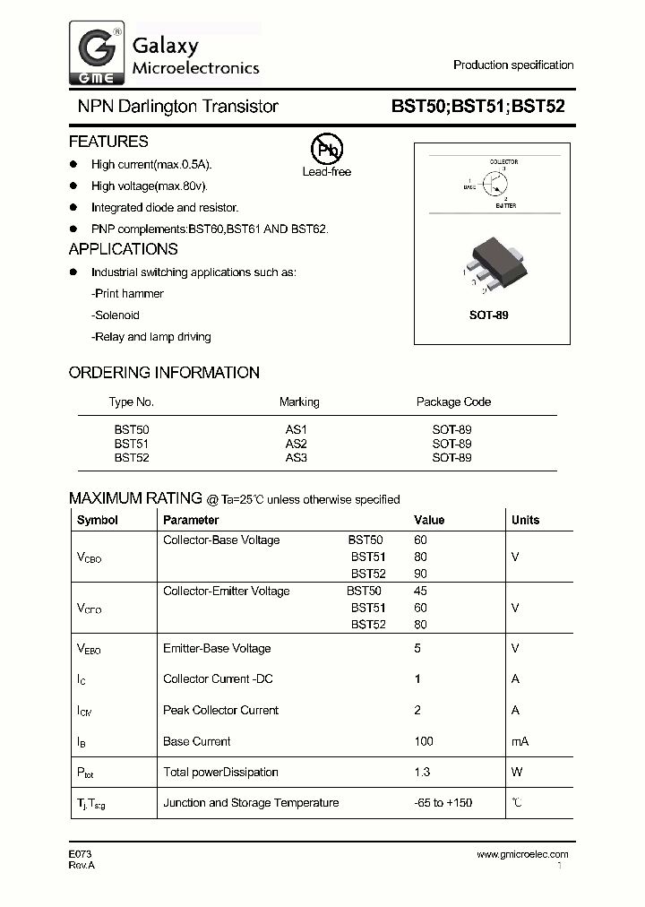 BST52_8921589.PDF Datasheet
