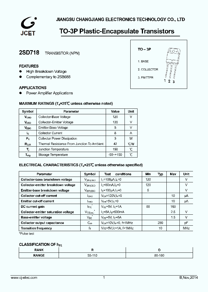 2SD718_8922185.PDF Datasheet
