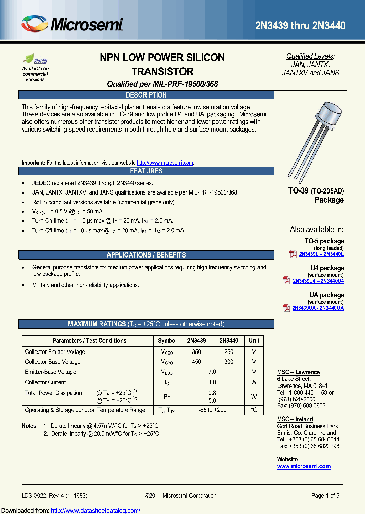 2N3440E3_8923767.PDF Datasheet