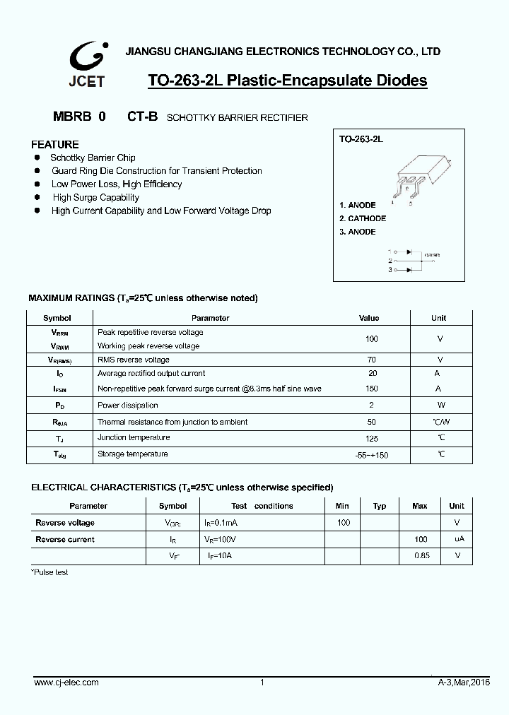 MBRB20100CT-B_8924007.PDF Datasheet