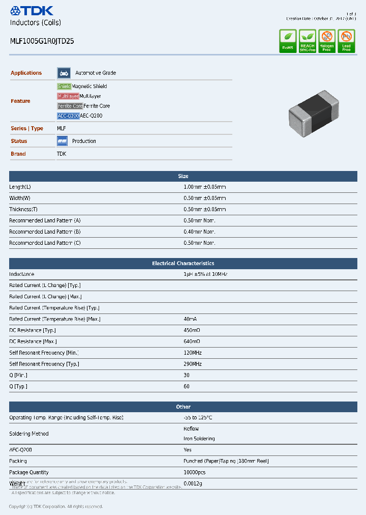 MLF1005G1R0JTD25_8924157.PDF Datasheet