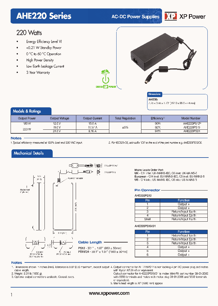AHE220_8925233.PDF Datasheet