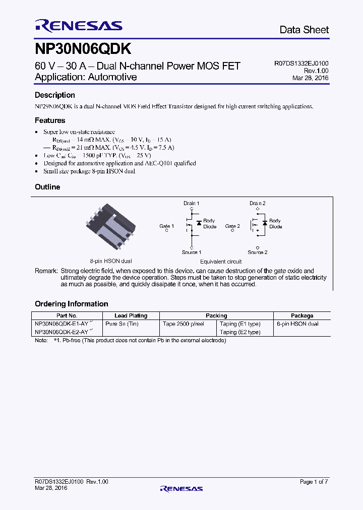 NP30N06QDK-E1-AY_8925385.PDF Datasheet