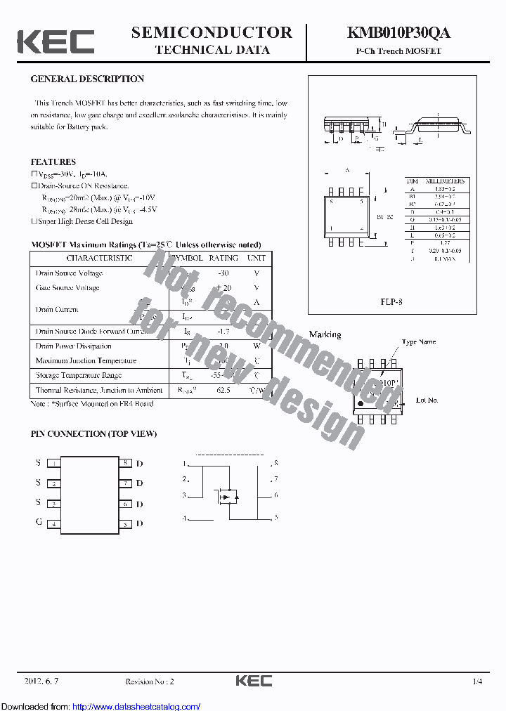 KMB010P30QA_8927060.PDF Datasheet