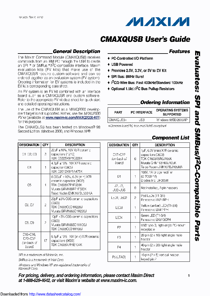 CMAXQUSB_8927138.PDF Datasheet