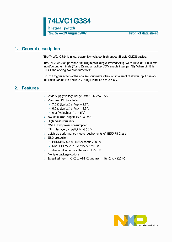 74LVC1G384_8927889.PDF Datasheet