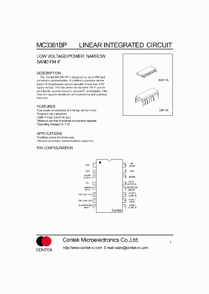 MC3361BP_8928185.PDF Datasheet
