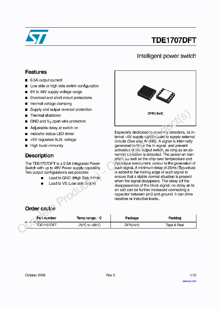 TDE1707DFT_8931207.PDF Datasheet