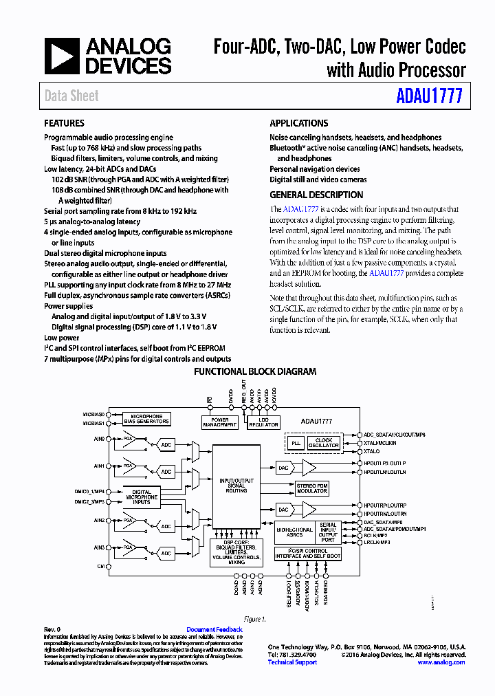 EVAL-ADAU1777Z_8931263.PDF Datasheet