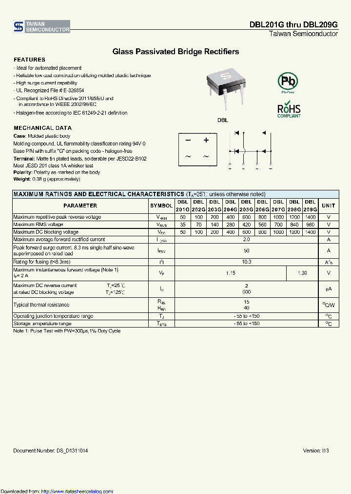DBL201G_8931469.PDF Datasheet
