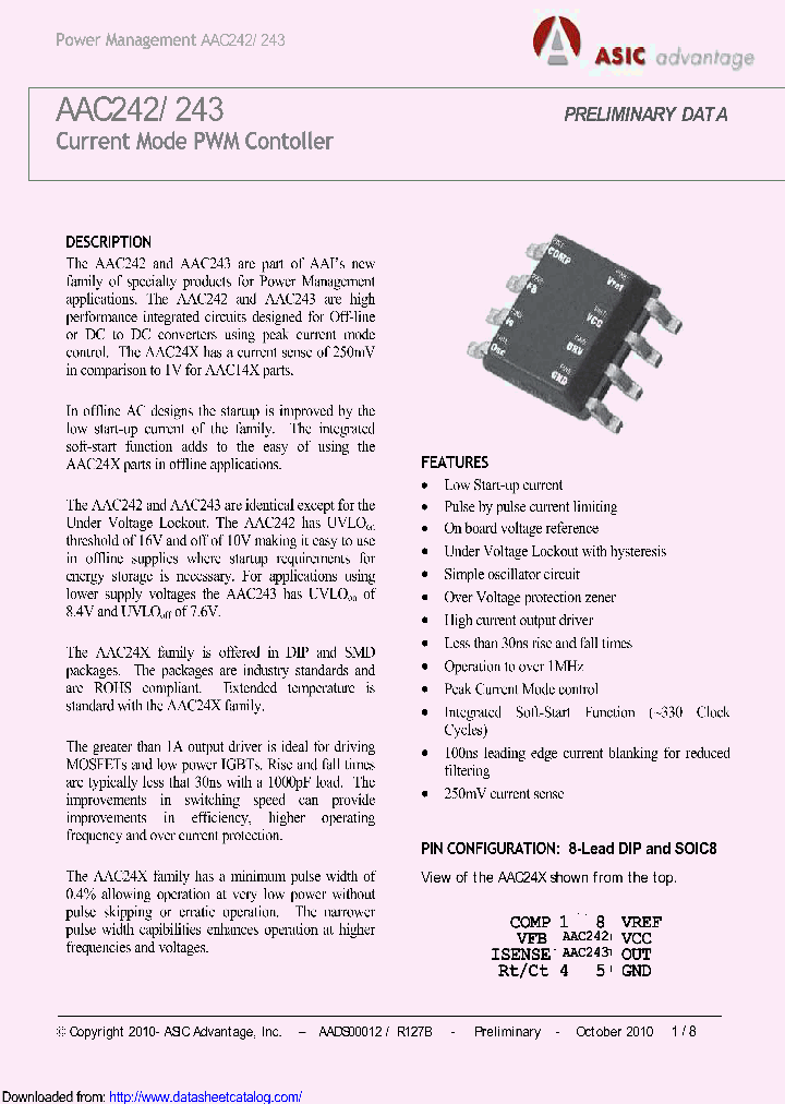 AAC243E-D8A-G-LF_8931989.PDF Datasheet