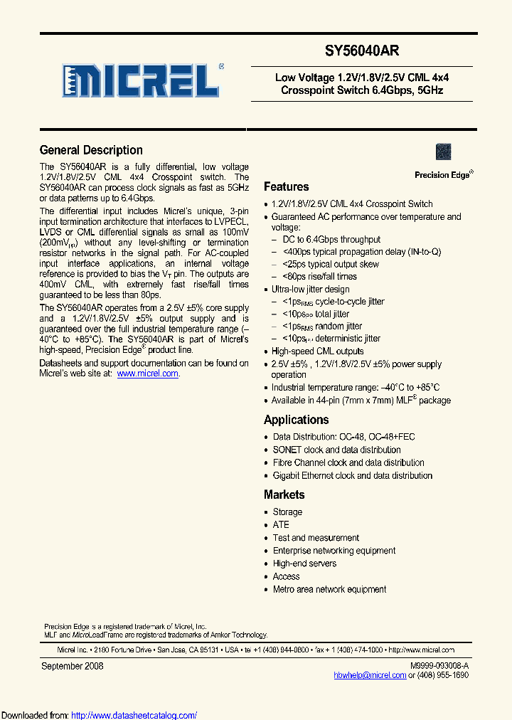 SY56040ARMY_8932833.PDF Datasheet