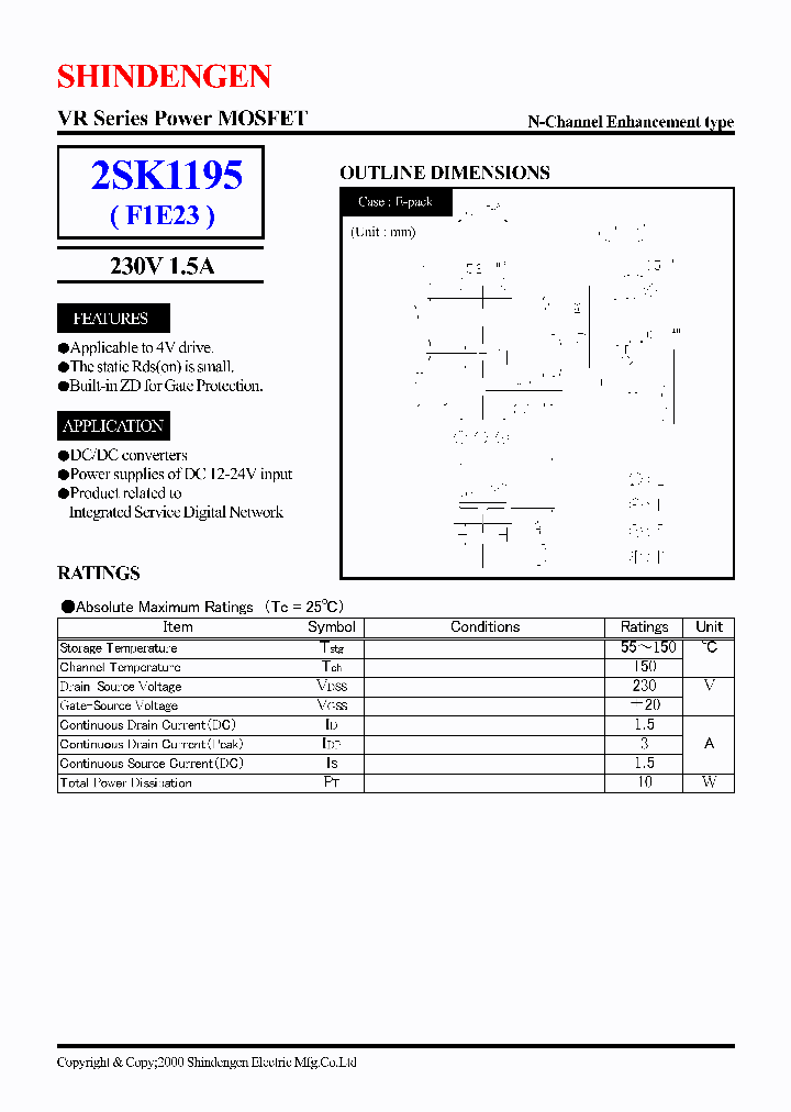 2SK1195_8934347.PDF Datasheet