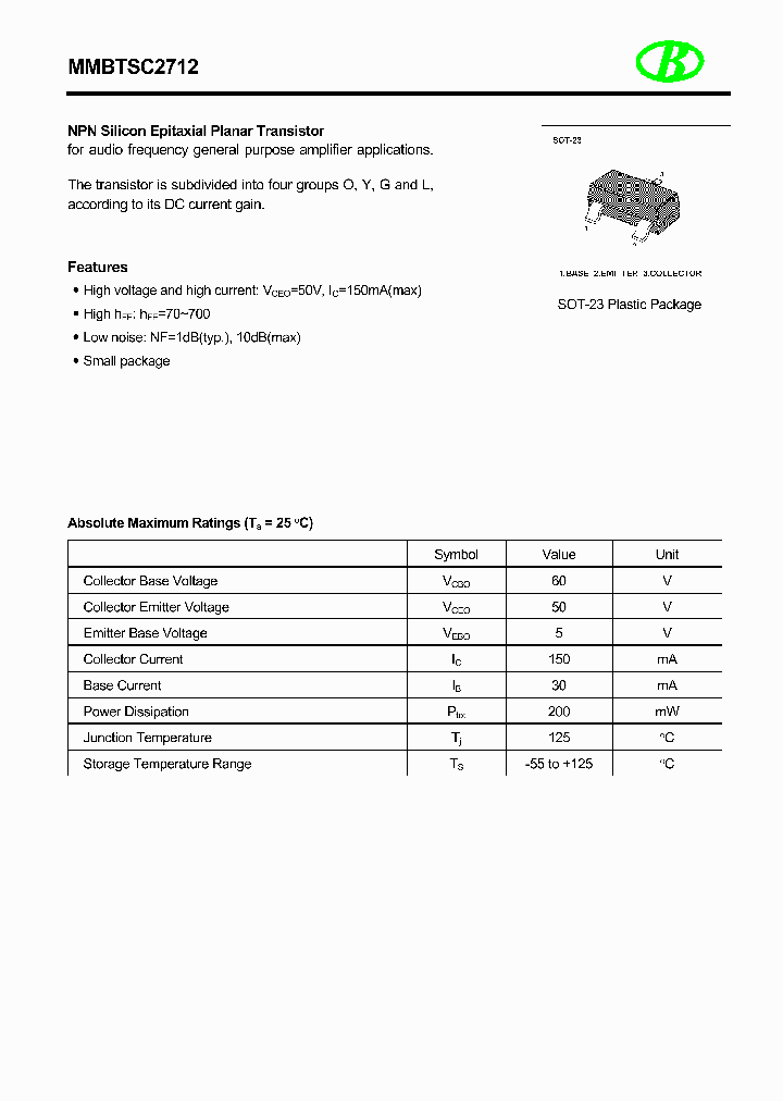MMBTSC2712_8938220.PDF Datasheet