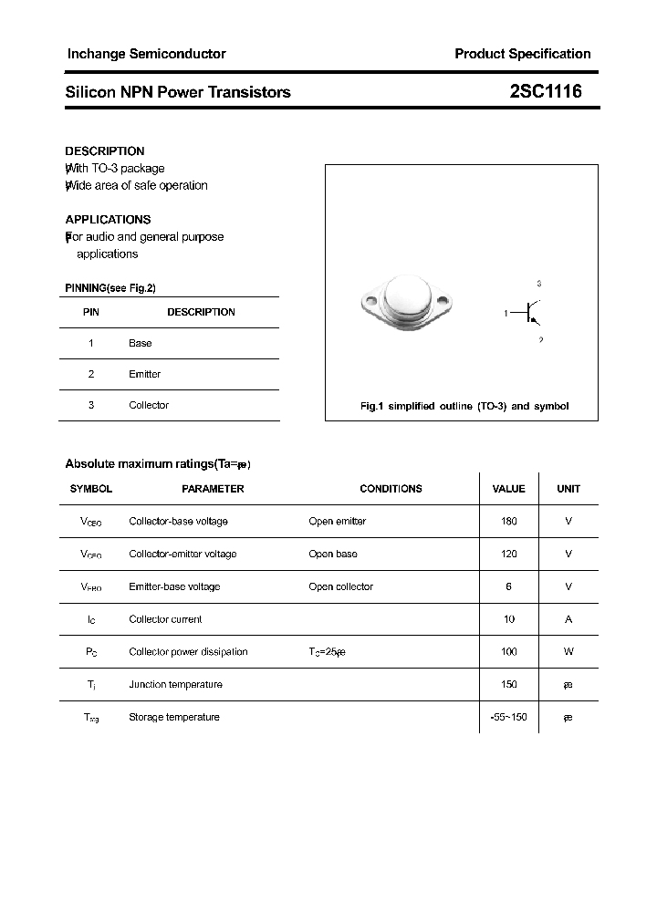 2SC1116_8938700.PDF Datasheet