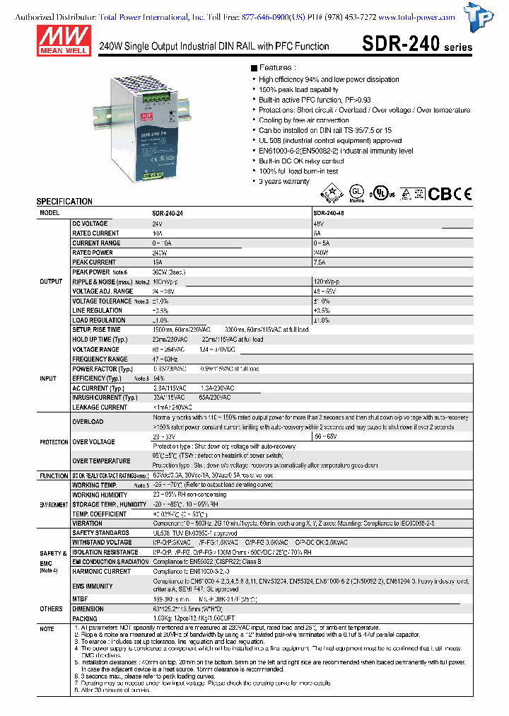 SDR-240_8939873.PDF Datasheet