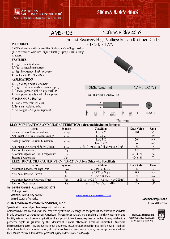 AMSFOB_8942672.PDF Datasheet