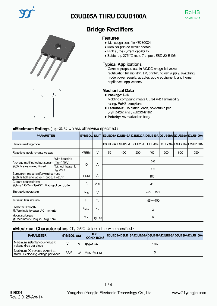 D3UB60A_8942588.PDF Datasheet