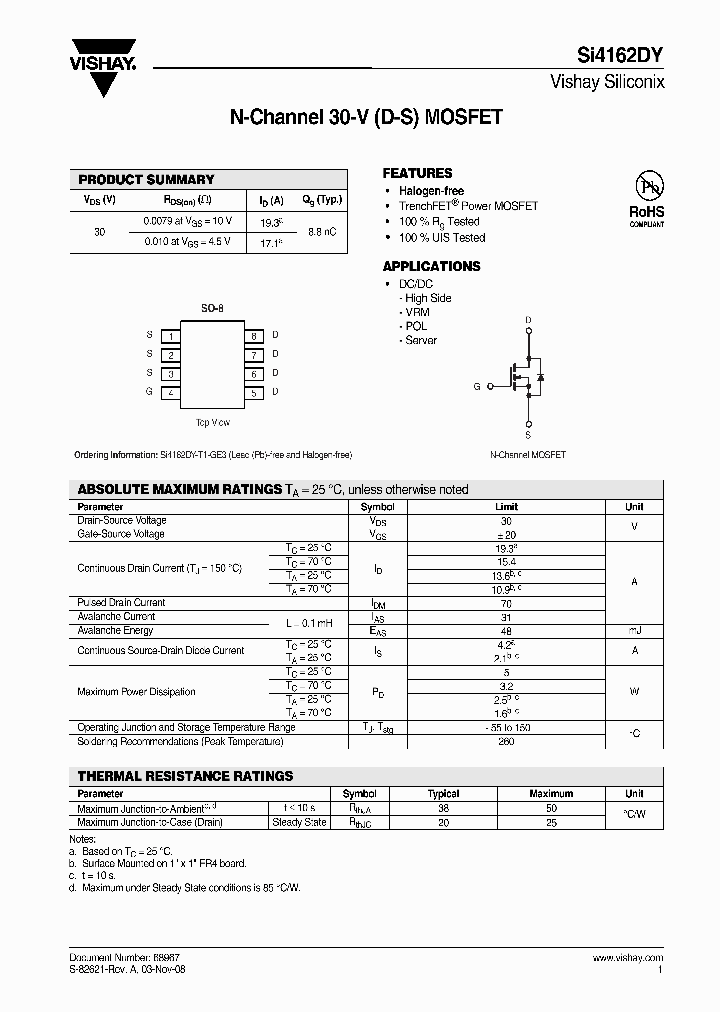 SI4162DY_8944988.PDF Datasheet