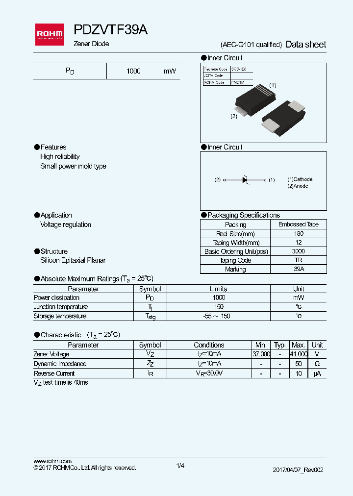PDZVTF39A_8945682.PDF Datasheet