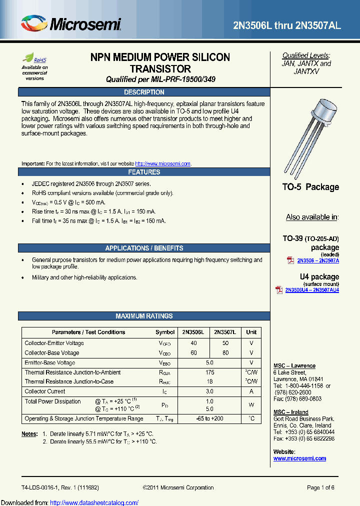 2N3506ALE3_8946151.PDF Datasheet