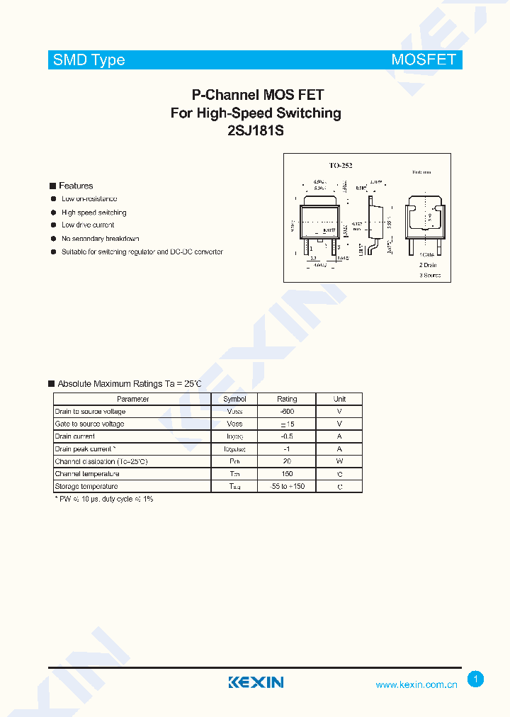 2SJ181S_8946919.PDF Datasheet