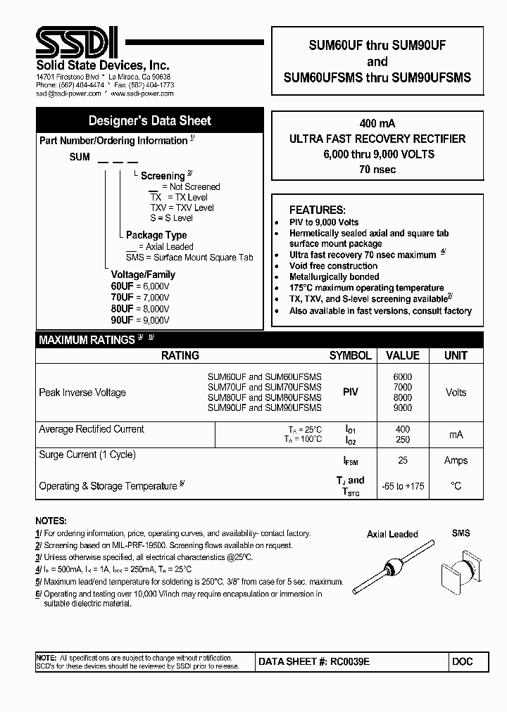SUM70UF_8947250.PDF Datasheet