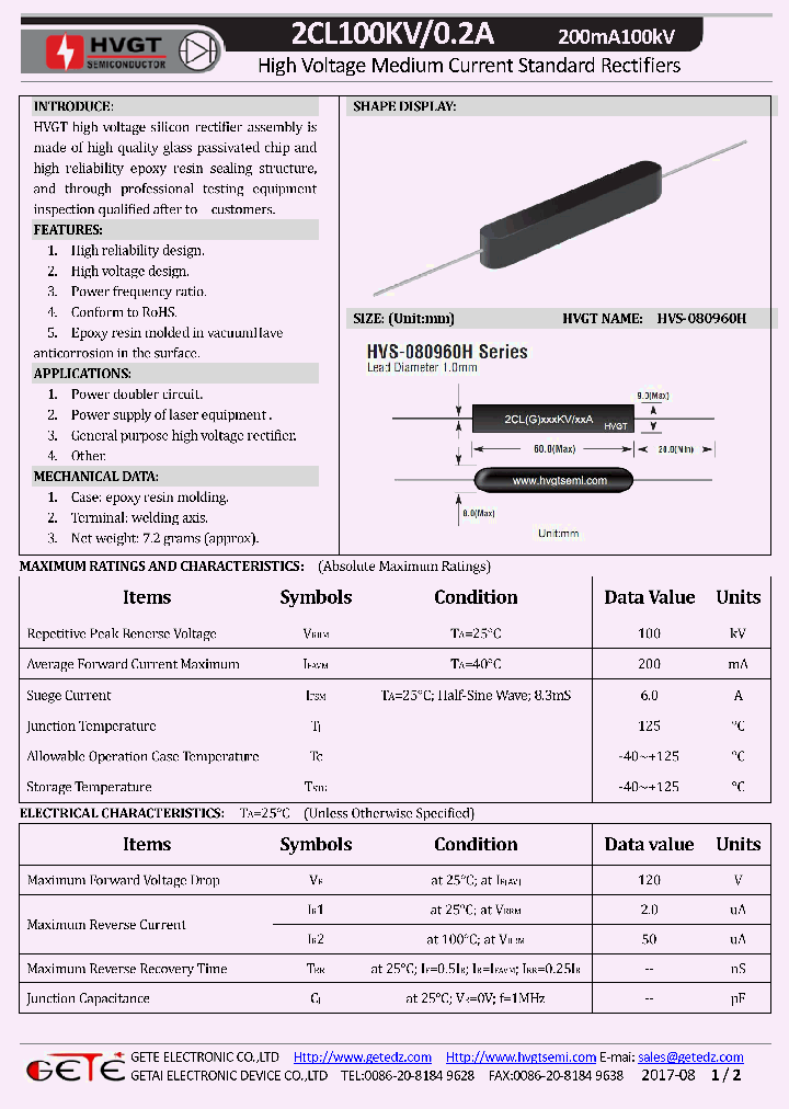 2CL100KV-02A_8947886.PDF Datasheet