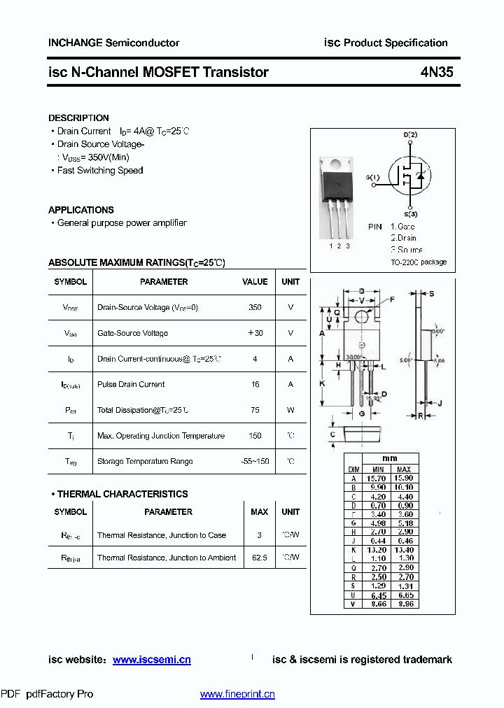 4N35_8948607.PDF Datasheet