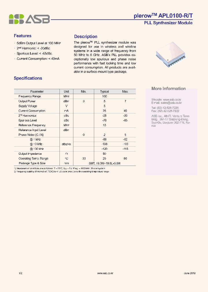 APL0100-RT_8949580.PDF Datasheet
