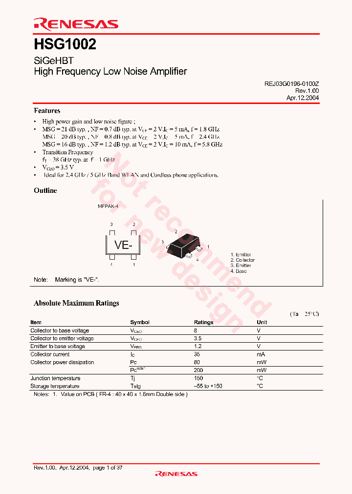 HSG1002_8951759.PDF Datasheet