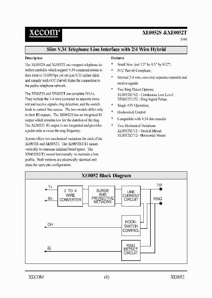 XE0052S2_8955676.PDF Datasheet