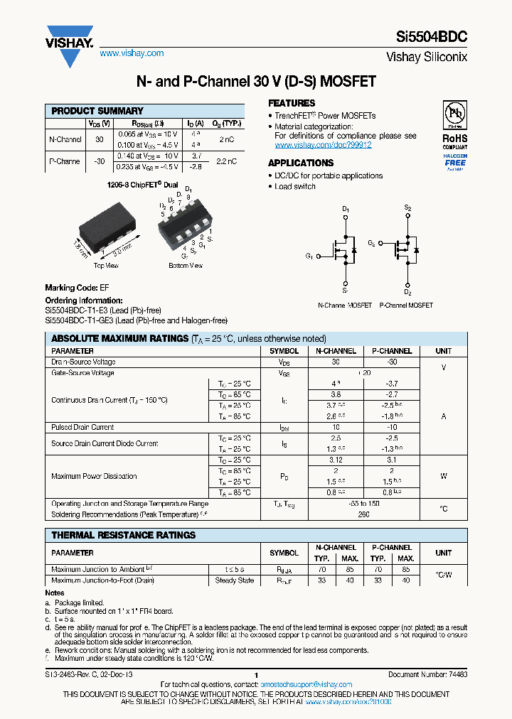 SI5904BDC_8955964.PDF Datasheet