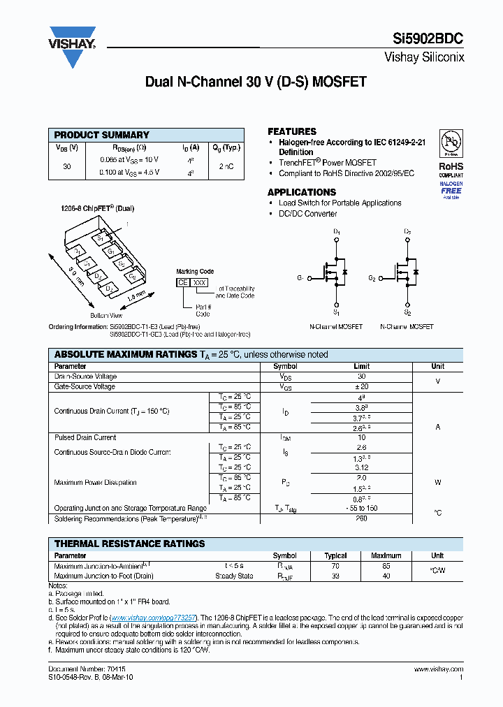 SI5902BDC_8955963.PDF Datasheet