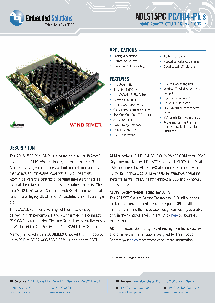 ADLS15PC-PASSIVELP_8956867.PDF Datasheet