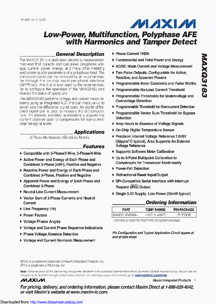 MAXQ3183_8959557.PDF Datasheet