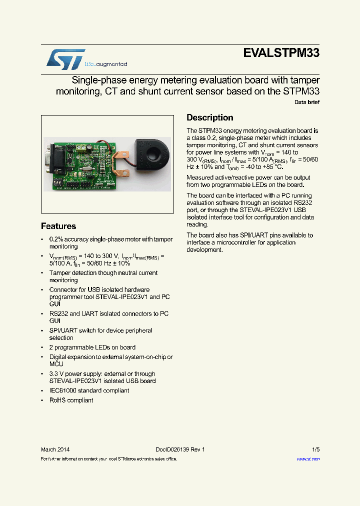 EVALSTPM33_8960420.PDF Datasheet