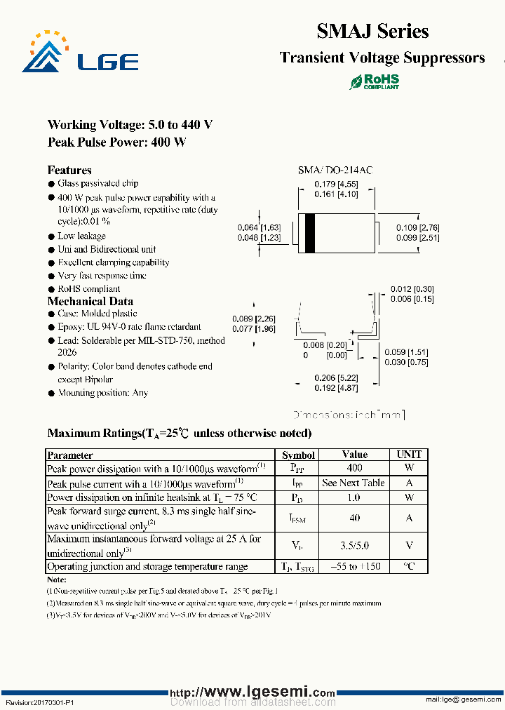 SMAJ_8960861.PDF Datasheet